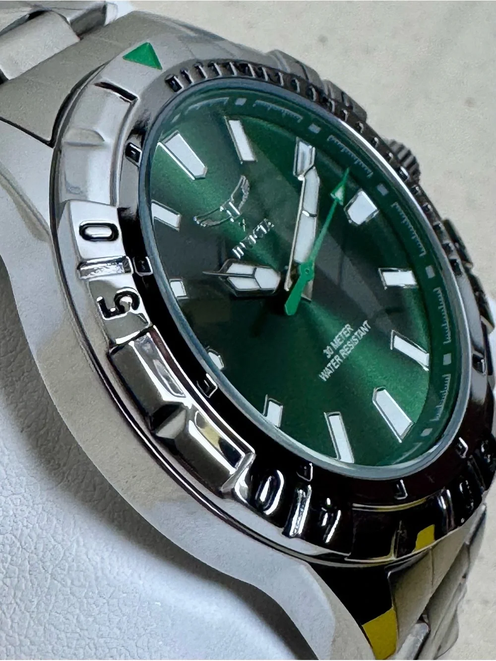 Invicta Men’s 42mm Green Dial Quartz Watch NWT